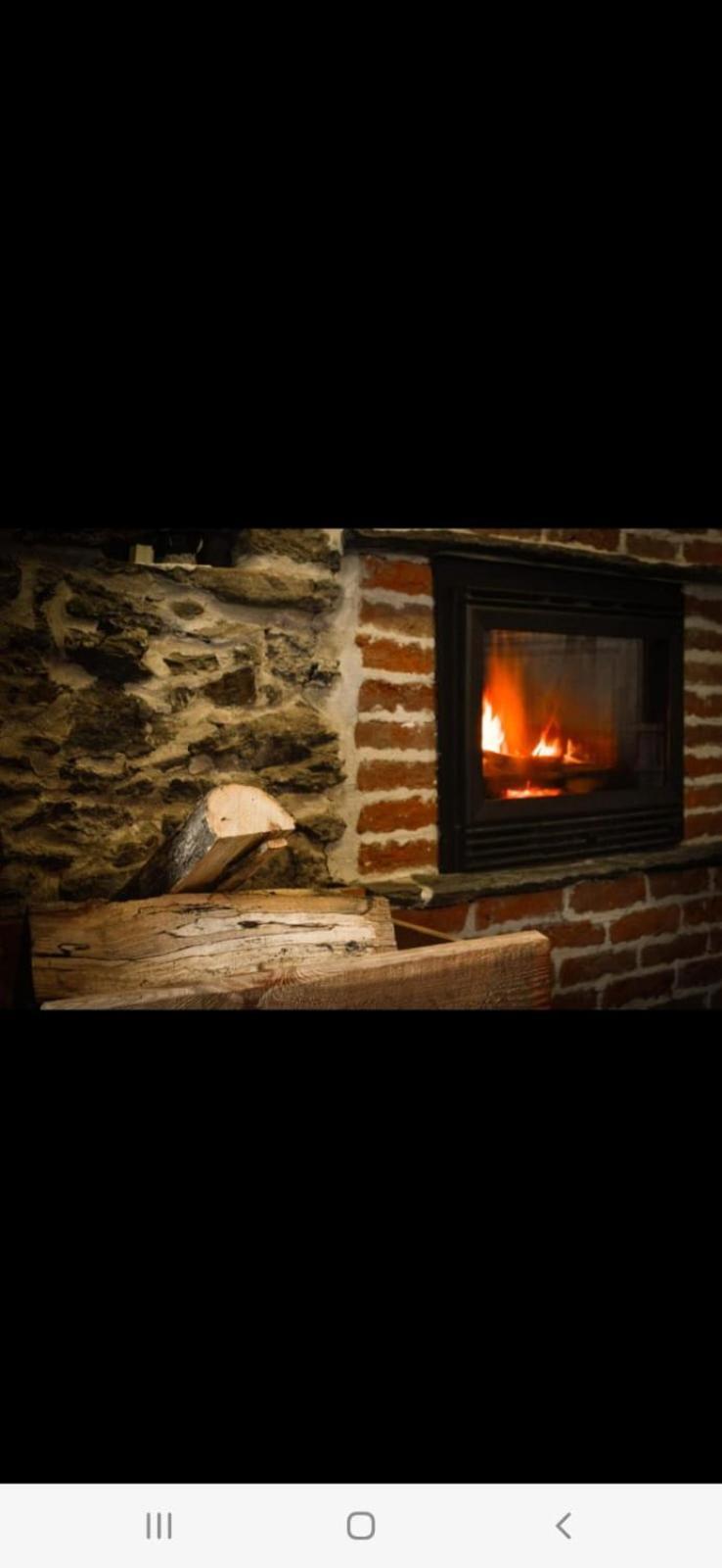 Inverso Pinasca Chalet In Pietra E Legno Con Caminetto מראה חיצוני תמונה